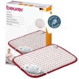 Beurer HK Comfort Heat Pad, Flexible Warming Electric Heating Pad Automatic Switch-off, 100 Watts