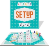 Bezzerwizzer SETUP Rummy Style Family Board Game Ages 8 2-4 Players 25 Minutes Playing Time