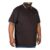 Bigdude Tipped Polo Shirt Black/Blue Tall