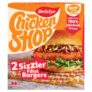 Birds Eye Chicken Shop 2 Sizzler Breaded Chicken Fillet Burgers 227g / Nacho Jalapeno Chicken Fries 300g / Buttermilk Chicken Tenders 300g
