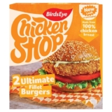 Birds Eye Chicken Shop 2 Ultimate Breaded Chicken Fillet Burgers 227g