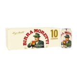 Birra Moretti Lager Beer, 10 X 330ml