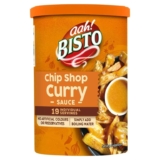 Bisto Quick & Easy Chip Shop Curry Sauce Mix, 170 g Drum (Pack of 1)