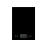 Black Electric Glass Platform Scale