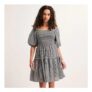 Black Gingham Dress