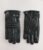 Black Leather Biker Gloves (Sizes S – XL) Free C&C