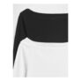 Black Modern Ribbed Boatneck T-Shirt 2-Pack