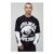 Black Oversized Faux Layer Ofcl Man Varsity Printed Long Sleeve T-Shirt