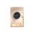 Black Radio-Controlled Wall Clock