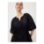 Black Tie Waist Kaftan