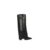 Black XY London Rayna Knee-High Block Heel Foldover Boots