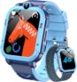 Blackview 4G Kids Smart Watch GPSLBSWi-Fi Tracker & SOS Function 2-Way Video/Voice Chat/Calls/SMS Sleep Monitor Pedometer Class Mode, Camera, Games Birthday Gift for Boys Girls -2 Straps