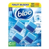 Bloo 2 in 1 Toilet Blocks 4pk – Original Blue