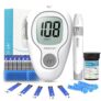 Blood Glucose Monitor Kit,High Accuracy Blood Sugar Monitor with 50 Test Strips,50 Lancets,1 Blood Glucose Meter,No Coding, Home Blood Glucose Monitoring Kit