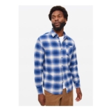 Blue Brushed Cotton Long Sleeve Shirt XXLtuc146156585