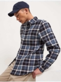 Blue Checked Mens Shirt – S/M/XL/2XL/3XL – Free C&C