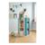 Blue House Shaped 360 Rotating Kids Childrens Freestanding Bookshelf