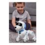 Blue Remote-Controlled Robot Dog, Programmable Singing and Dancing