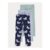 Blue Unicorn Toadstool Jersey Leggings 3 Pack