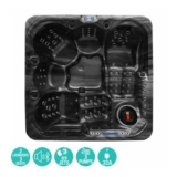 Blue Whale Spa San Julien 89-Jet 5 Person Hot Tub in 2 Colours