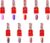 Bluesky Gel Nail Polish Set, 10 Year Anniversary – Full Collection. 9 x 5ml. Pink, Purple, Red, Mauve, Nude, Pastel, Fine Glitter (Requires curing under UV/LED Lamp)