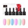 Bluesky Gel Nail Polish Set Pastel Neon Collection, 6x10ml