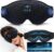 Bluetooth Sleep Mask Headphones, 3D Eye Mask with Headphone, Total Blackout, Breathable & Comfortable, Long Battery Life, Sleep Headphones for Travel, Nap, Shift Work & Sleeping