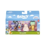 Bluey 4-Pack Halloween Poseable Figures: Bluey, Bingo, Chloe, Lucky