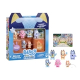 Bluey Fuzzies Figures Deluxe 8 Pack Assortment