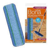 Bona OxyPower Microfibre Cleaning Pad for Floors, Fits Bona Mops