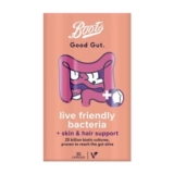 Boots Good Gut Live Friendly Bacteria Skin & Hair Support 30 Capsules