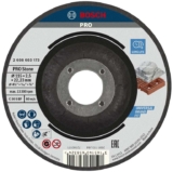 Bosch 1x PRO Stone Longlife Cutting Disc for Small Angle Grinder and Bore 22.23 mm