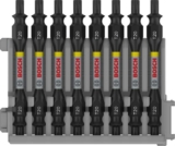 Bosch 8X PRO Double-Ended Impact Bits with Pick and Click Index (170 x 120 mm, Professional Accessory Screwdriver, Screwdriver)