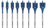 Bosch Expert SelfCut Speed Hex Shank Flat Wood Spade Drill Bit Set 8 Pieces – Free C&C