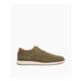 Bow – Khaki Suede Lace-up Hybrid Gibson Shoe