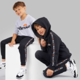 Boys Dominic Hoodie, T-Shirt And Joggers Set Black/Grey