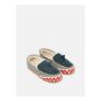 Boys Quinn Navy Shark Moccasin Slippers (XS and XL Only)