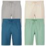Bradstone Textured Jacquard Weave Cotton Rich Jogger Shorts With Code (4 Colours Available) – Size S-2XL