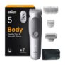 Braun Series 5 Body Groomer with 7 Tools, Waterproof, BG5555
