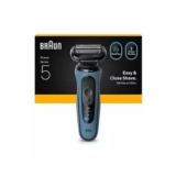 Braun Series 5 Elec Shaver – up to 50 Min, Cordless, Wet & Dry Razor for Men