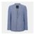 Brave Soul Mens Light Blue Chambray Blazer with Pockets