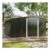 Breeins Large Metal Shed with Built-in Log Store 10ft X 8ft