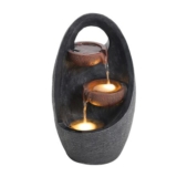 Breeins Outdoor Creative Egg Shape Water Feature Fountain Electric