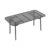 Breeins Outdoor Garden Metal Table