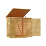 Breeins Outdoor Trash Bin Storage Shed