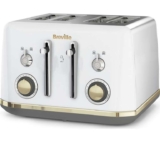 Breville Mostra VTT937 4-Slice Toaster – White With Code – Free C&C