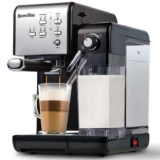 Breville One-Touch CoffeeHouse Coffee Machine Espresso, Cappuccino & Latte Maker Black VCF107