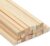 Bright Creations Wood Dowels – 1/4 in x 12 in, Square, 25-Pack – Unfinished Craft Supply & DIY Craft Sticks for Model Building & School Projects