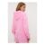 Bright Pink Zip up Hoodie
