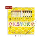Brilliant Bee Crayons 24 Pack